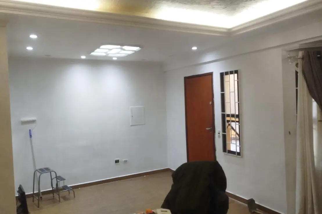 Ambiente residencial pintado pela equipe da BNG Express